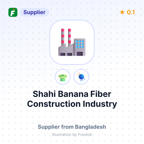 Shahi Banana Fiber Construction Industry  – summary card, no photo uploaded yet