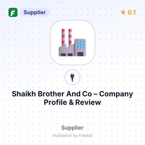 Shaikh Brother And Co – summary card, no photo uploaded yet