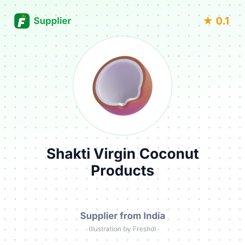 Shakti Virgin Coconut Products  – summary card, no photo uploaded yet