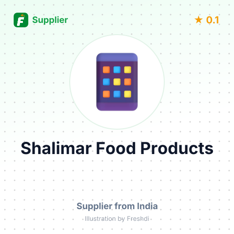 Shalimar Food Products  – summary card, no photo uploaded yet