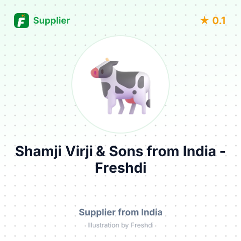 Shamji Virji & Sons  – summary card, no photo uploaded yet