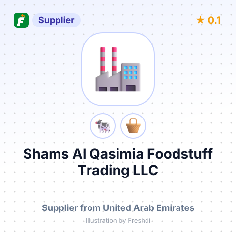 Shams Al Qasimia Foodstuff Trading LLC  – summary card, no photo uploaded yet