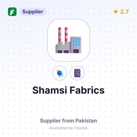 Shamsi Fabrics – summary card, no photo uploaded yet