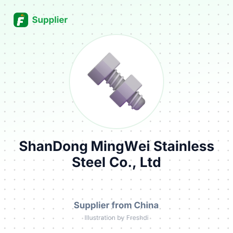 ShanDong MingWei Stainless Steel Co., Ltd – summary card, no photo uploaded yet
