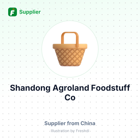 Shandong Agroland Foodstuff Co – summary card, no photo uploaded yet