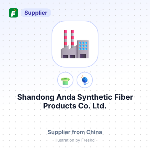 Shandong Anda Synthetic Fiber Products Co.,Ltd. – summary card, no photo uploaded yet