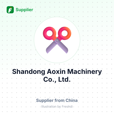 Shandong Aoxin Machinery Co., Ltd. – summary card, no photo uploaded yet