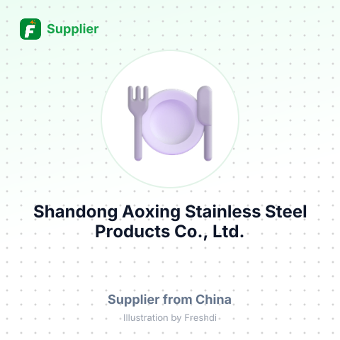 Shandong Aoxing Stainless Steel Products Co., Ltd. – summary card, no photo uploaded yet
