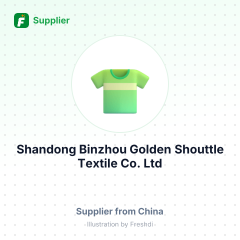 Shandong Binzhou Golden Shouttle Textile Co.,Ltd – summary card, no photo uploaded yet