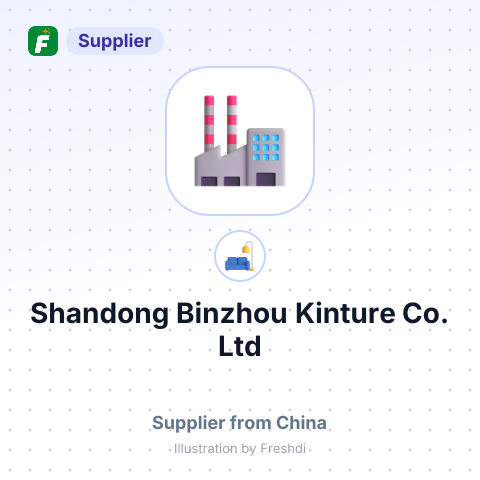 Shandong Binzhou Kinture Co.,Ltd – summary card, no photo uploaded yet