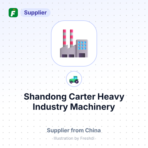 Shandong Carter Heavy Industry Machinery – summary card, no photo uploaded yet