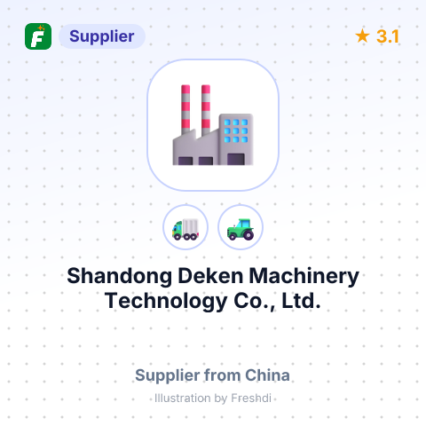 Shandong Deken Machinery Technology Co., Ltd. – summary card, no photo uploaded yet
