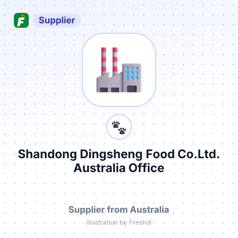 Shandong Dingsheng Food Co.Ltd. Australia Office – summary card, no photo uploaded yet