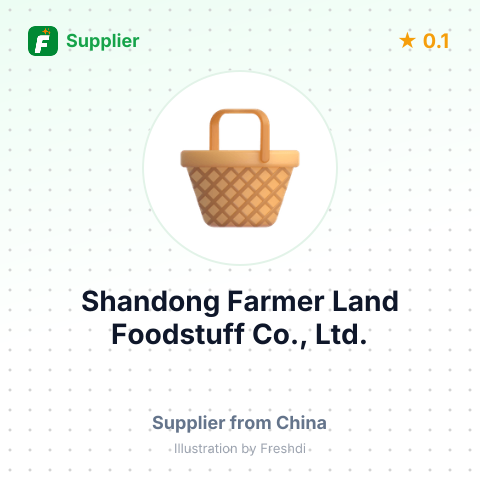 Shandong Farmer Land Foodstuff Co., Ltd.  – summary card, no photo uploaded yet