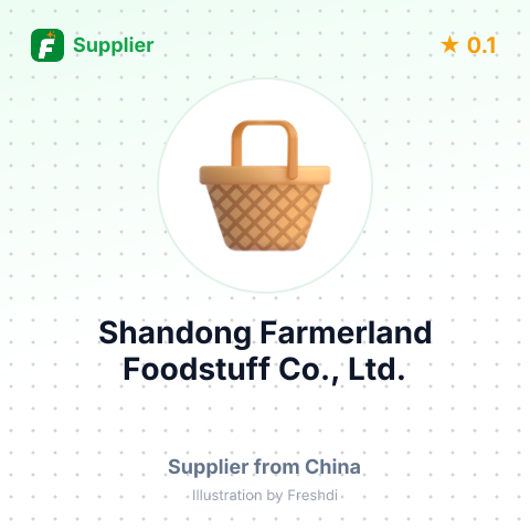 Shandong Farmerland Foodstuff Co., Ltd.  – summary card, no photo uploaded yet