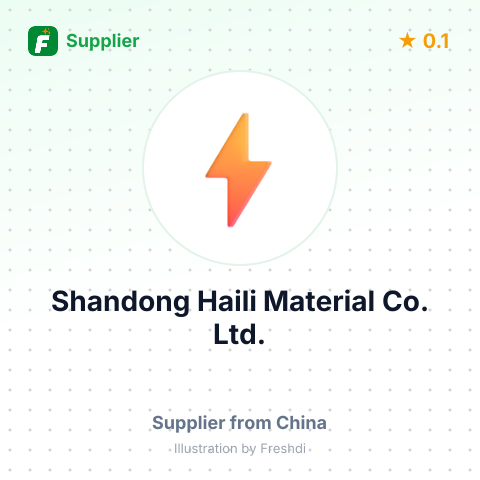 Shandong Haili Material Co., Ltd. – summary card, no photo uploaded yet