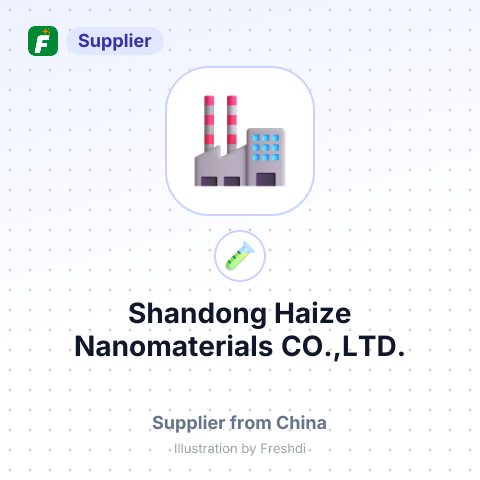 Shandong Haize Nanomaterials CO.,LTD. – summary card, no photo uploaded yet