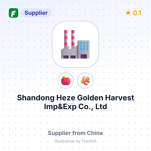 Shandong Heze Golden Harvest Imp&Exp Co., Ltd  – summary card, no photo uploaded yet
