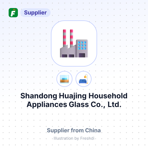 Shandong Huajing Household Appliances Glass Co., Ltd. – summary card, no photo uploaded yet