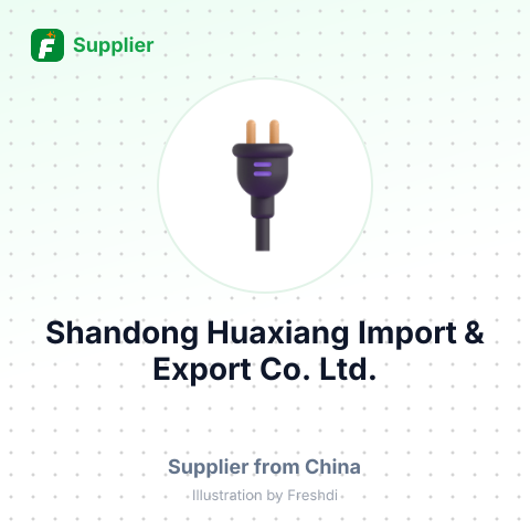 Shandong Huaxiang Import & Export Co., Ltd. – summary card, no photo uploaded yet