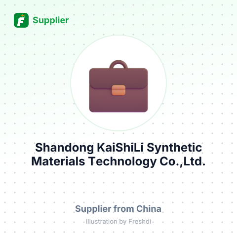 Shandong KaiShiLi Synthetic Materials Technology Co.,Ltd. – summary card, no photo uploaded yet