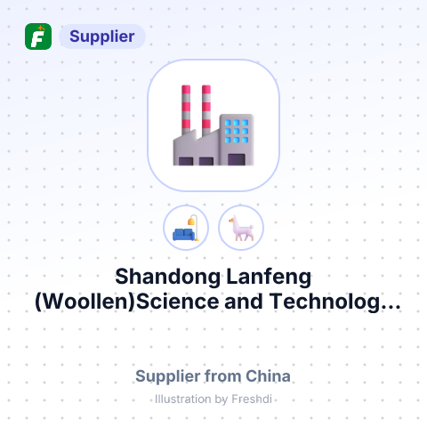 Shandong Lanfeng (Woollen)Science and Technology Co.,Ltd. – summary card, no photo uploaded yet