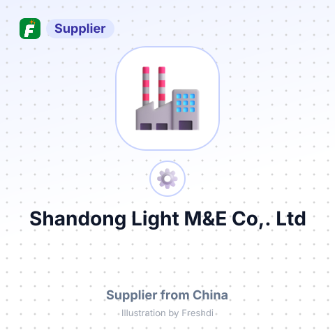 Shandong Light M&E Co,. Ltd – summary card, no photo uploaded yet