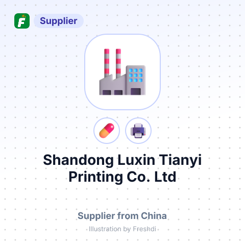 Shandong Luxin Tianyi Printing Co., Ltd – summary card, no photo uploaded yet