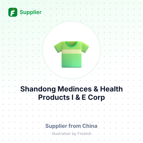 Shandong Medinces & Health Products I & E Corp – summary card, no photo uploaded yet