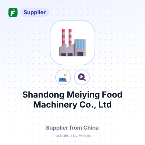 Shandong Meiying Food Machinery Co., Ltd – summary card, no photo uploaded yet