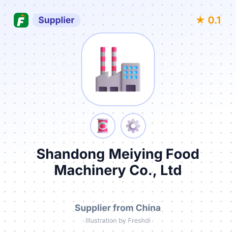 Shandong Meiying Food Machinery Co., Ltd  – summary card, no photo uploaded yet