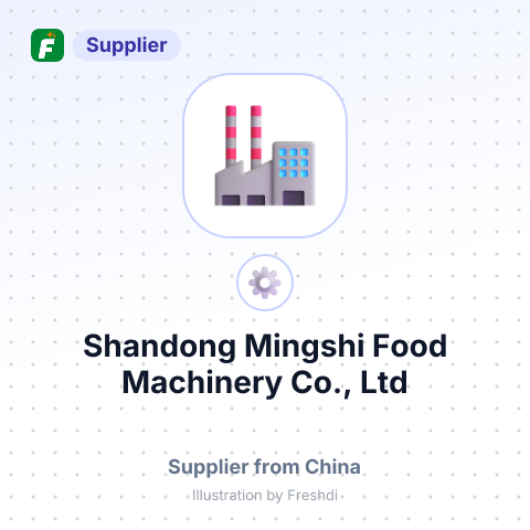 Shandong Mingshi Food Machinery Co., Ltd – summary card, no photo uploaded yet