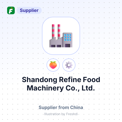 Shandong Refine Food Machinery Co., Ltd. – summary card, no photo uploaded yet
