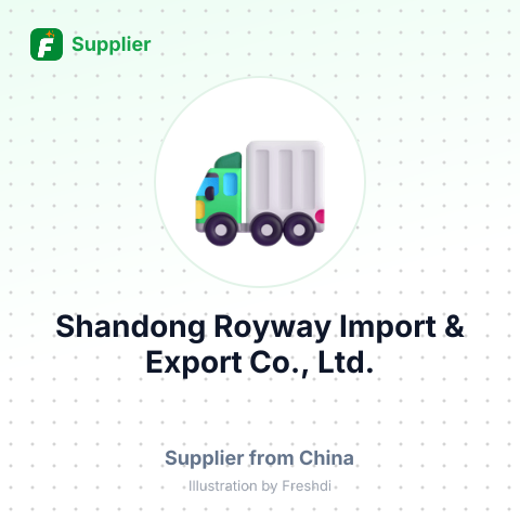 Shandong Royway Import & Export Co., Ltd. – summary card, no photo uploaded yet