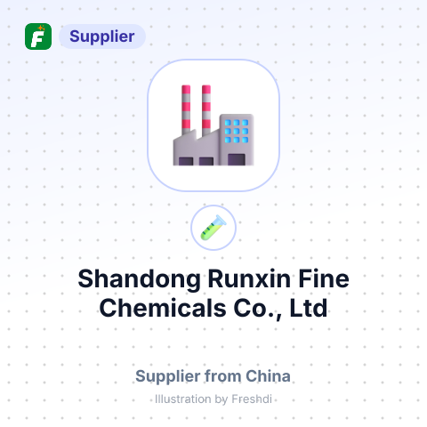 Shandong Runxin Fine Chemicals Co., Ltd – summary card, no photo uploaded yet