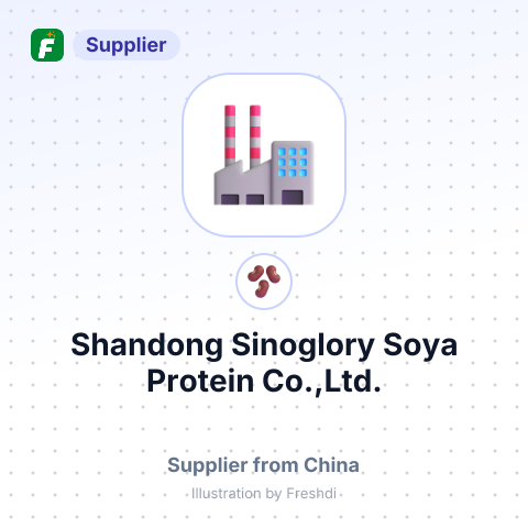 Shandong Sinoglory Soya Protein Co.,Ltd. – summary card, no photo uploaded yet