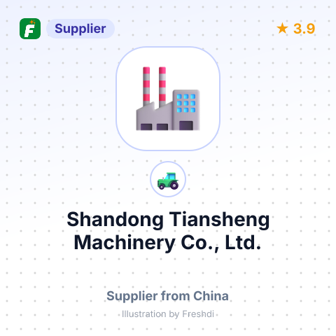 Shandong Tiansheng Machinery Co., Ltd. – summary card, no photo uploaded yet