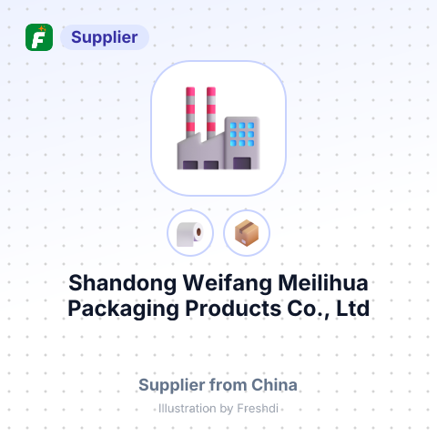 Shandong Weifang Meilihua Packaging Products Co., Ltd – summary card, no photo uploaded yet