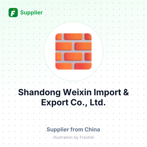 Shandong Weixin Import & Export Co., Ltd. – summary card, no photo uploaded yet