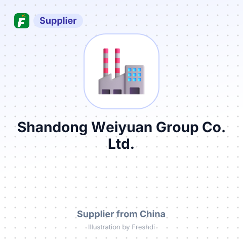 Shandong Weiyuan Group Co.,Ltd. – summary card, no photo uploaded yet