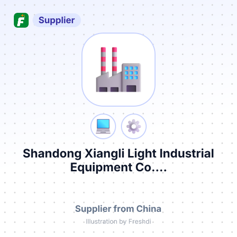 Shandong Xiangli Light Industrial Equipment Co.... – summary card, no photo uploaded yet