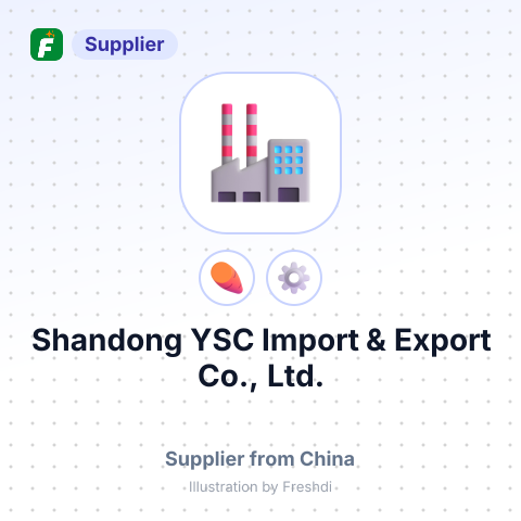Shandong YSC Import & Export Co., Ltd. – summary card, no photo uploaded yet