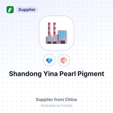 Shandong Yina Pearl Pigment – summary card, no photo uploaded yet