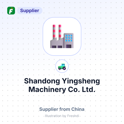 Shandong Yingsheng Machinery Co. Ltd. – summary card, no photo uploaded yet