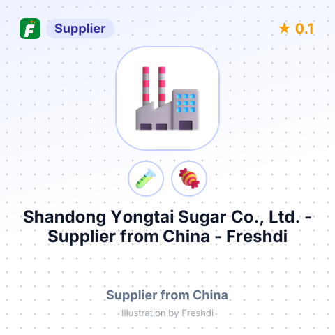 Shandong Yongtai Sugar Co., Ltd.  – summary card, no photo uploaded yet