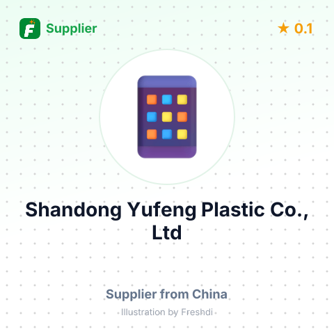 Shandong Yufeng Plastic Co., Ltd  – summary card, no photo uploaded yet
