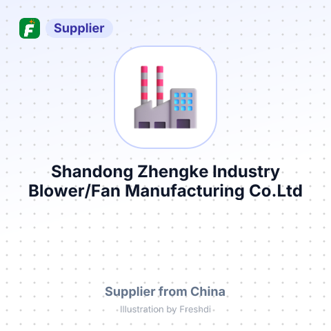 Shandong Zhengke Industry Blower/Fan Manufacturing Co.Ltd – summary card, no photo uploaded yet