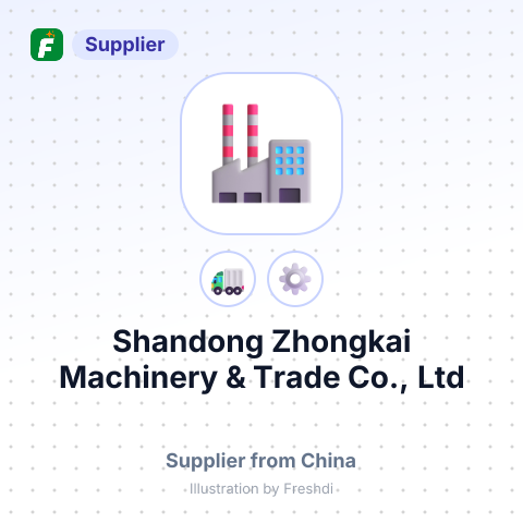 Shandong Zhongkai Machinery & Trade Co., Ltd – summary card, no photo uploaded yet