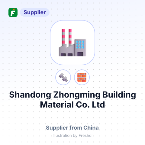 Shandong Zhongming Building Material Co., Ltd – summary card, no photo uploaded yet