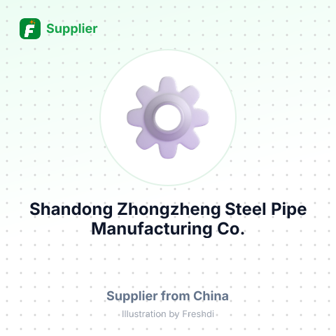 Shandong Zhongzheng Steel Pipe Manufacturing Co. – summary card, no photo uploaded yet